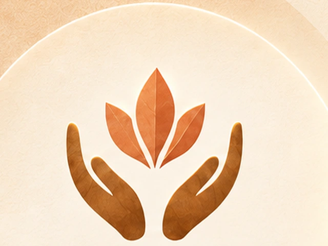 Hands holding a lotus, representing Kowsar