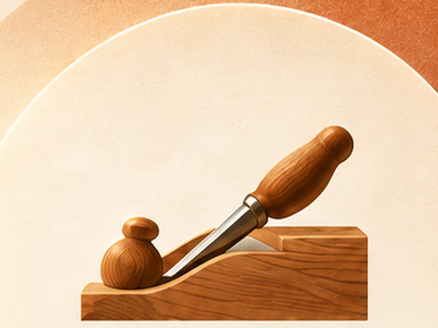 A woodworking plane shaping wood, representing Ramin